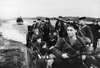 Light patrol boats and fishing craft were often used for landings