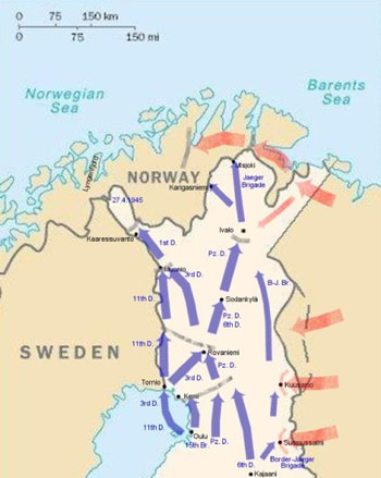 Lapin sota &ndash; the Campaign against Germany