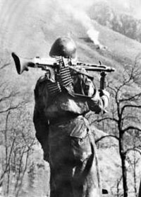 RSI soldier with a German