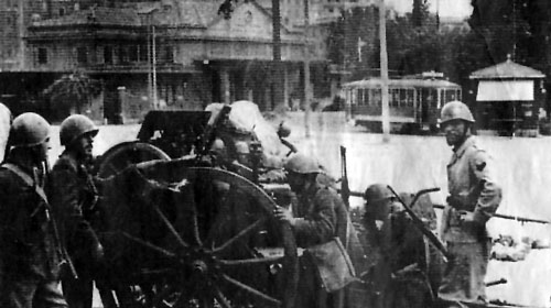 RSI Artillery armed with the 75/27 Mod 06 gun