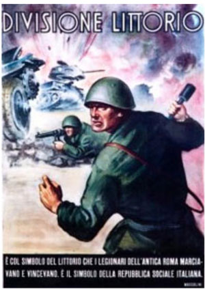 A Littorio propaganda poster