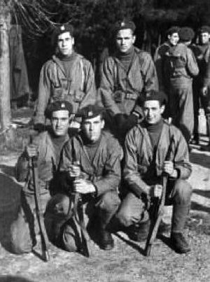 A pause during training.