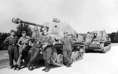 Marder IIs crewed by Luftwaffe Marder IIs crewed by Luftwaffe