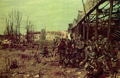 German Assault Group in a Stalingrad factory German Assault Group in a Stalingrad factory
