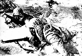 Soviet Infantry in snow suits Soviet Infantry in snow suits