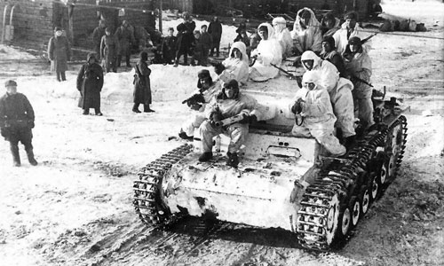 Soviet captured Panzer III Soviet captured Panzer III