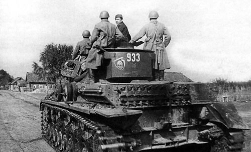 Soviet captured Panzer IV Soviet captured Panzer IV
