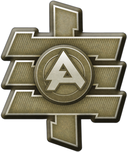 The Feldherrnhalle Kampfrune (battle insignia) was authorized for use on uniform shoulder boards from June 1943