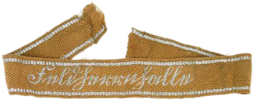The Feldherrnhalle cuff title
