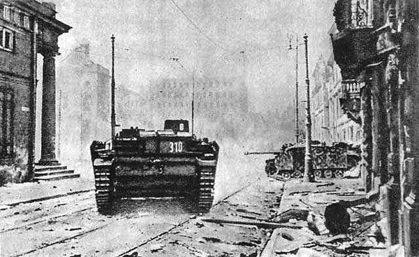 StuG Assault Guns in Warsaw 1944