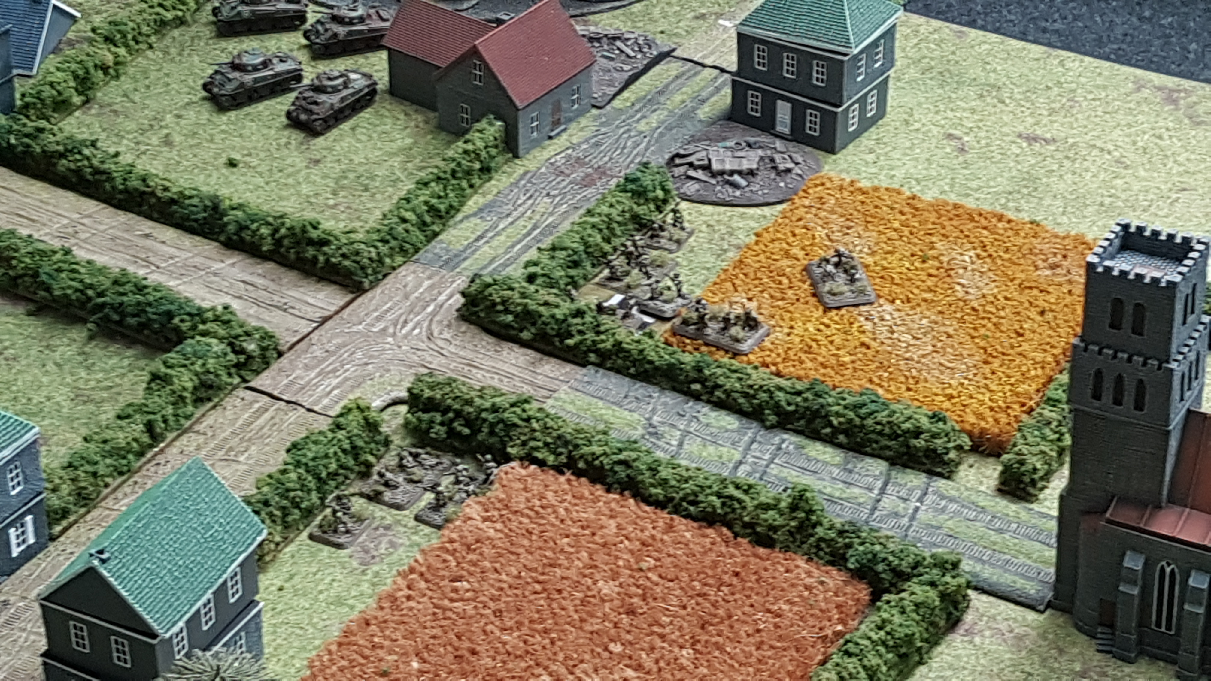 After Action Report - Tim A and Chris, British Armoured Vs US Paratroopers 50 points