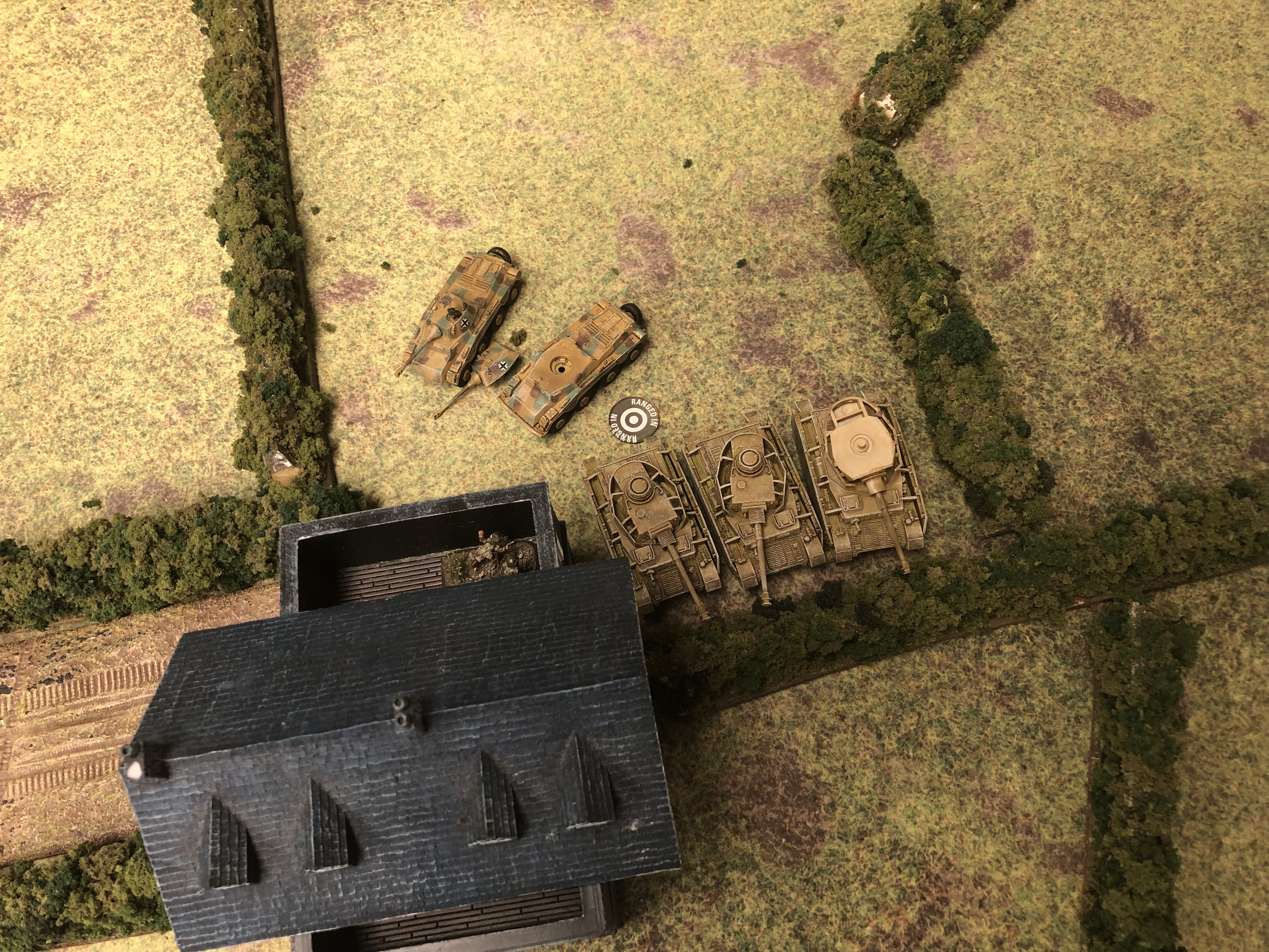 After Action Report - Tim A and Chris, British Armoured Vs US Paratroopers 50 points