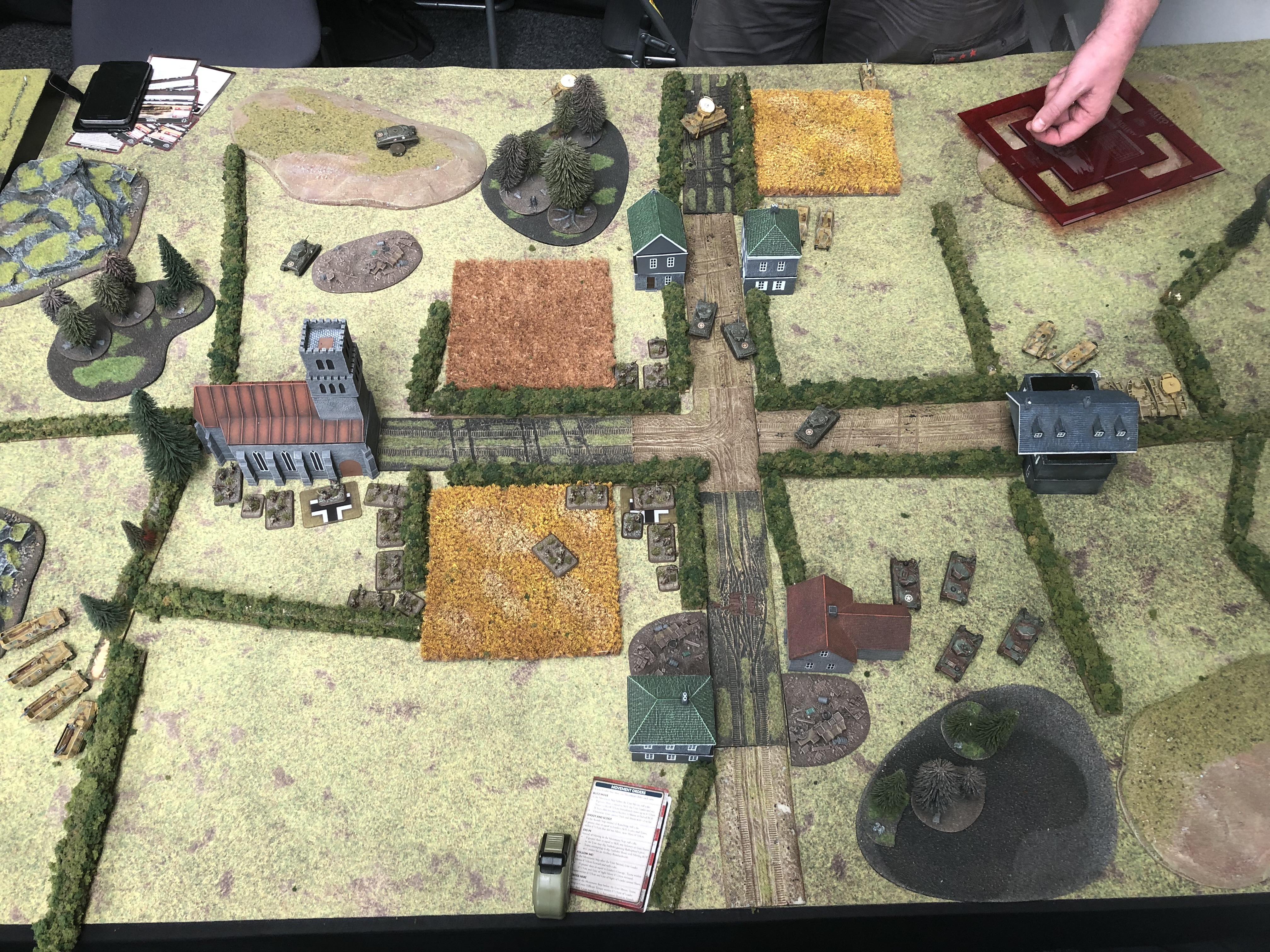 After Action Report - Tim A and Chris, British Armoured Vs US Paratroopers 50 points
