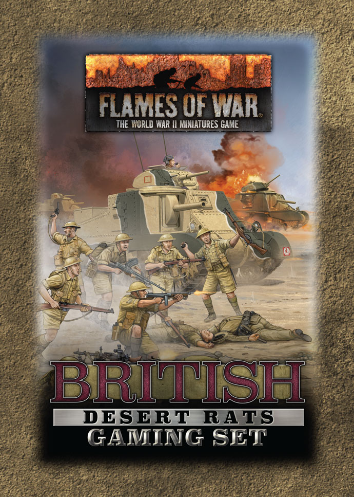 British Desert Rats Gaming Set (TD052)