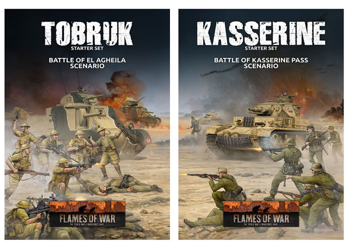 Kasserine and Tobruk Starter Set Scenarios