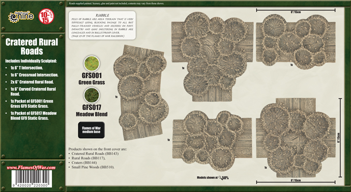 Cratered Rural Roads (BB143)