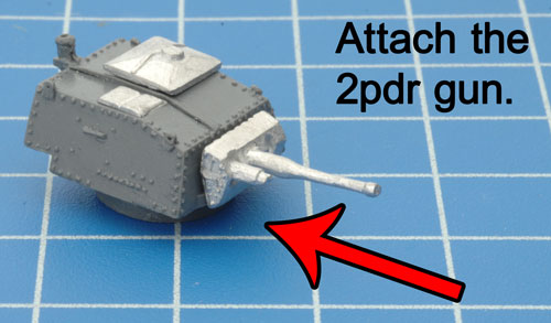 The closed command hatch and the turret hatch