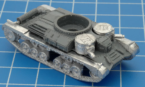 Both attached MG turrets