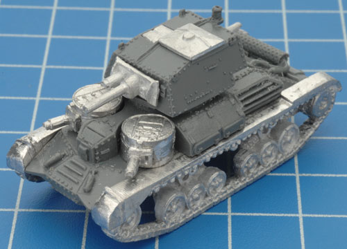 The completed A9 Cruiser Mk I CS