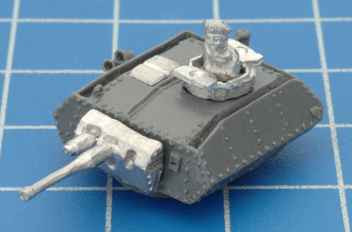 The open cupola with command figure