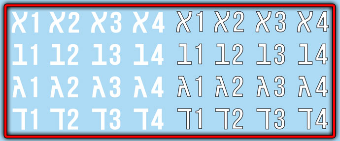 Israeli Decals Deciphered
