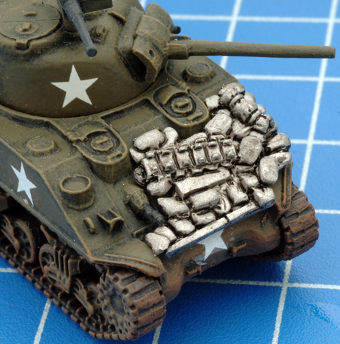 Added Protection: Using the Sherman Improvised Armor