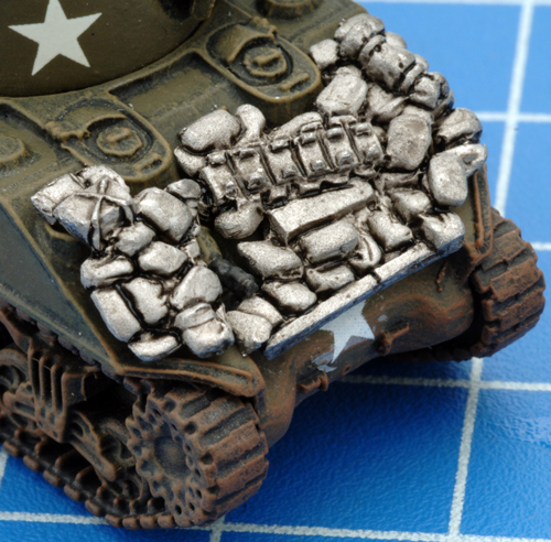 Added Protection: Using the Sherman Improvised Armor