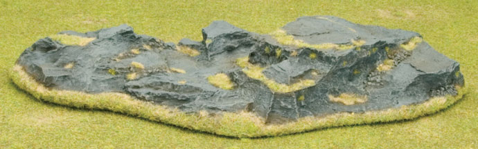 The finished Rocky Hill