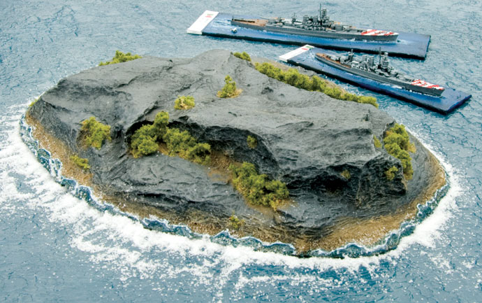 The finished Island