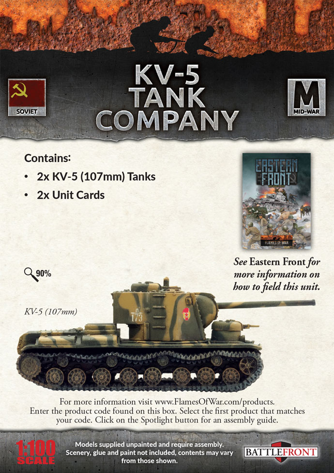 KV-5 Tank Company (SBX83)