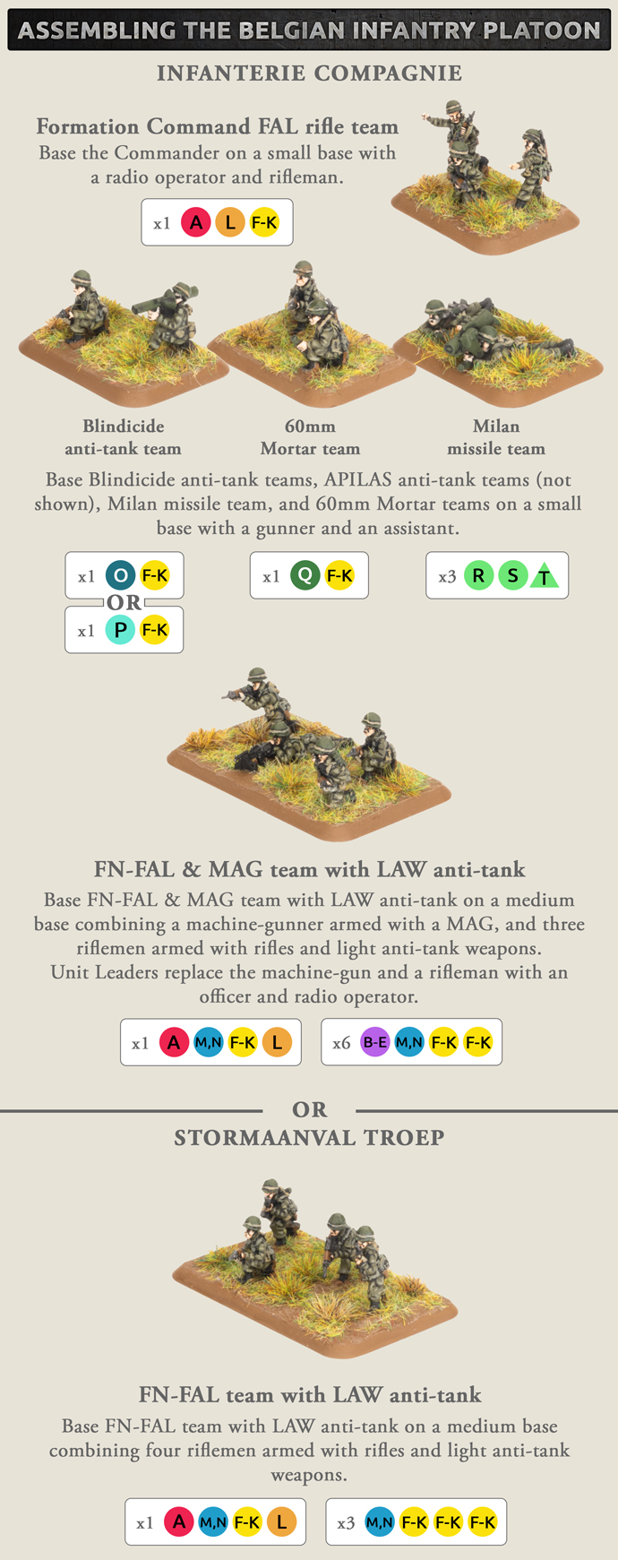 Infantry Platoon (x41 Figs) (TBE702)