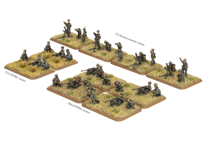 Airborne Weapons Group (x24 Figs) (TCA714)