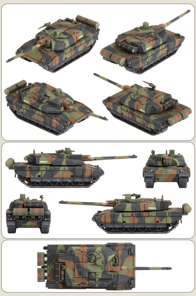 Leclerc Tank Platoon (Plastic) (TFBX10)