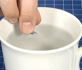 Straightening bent parts