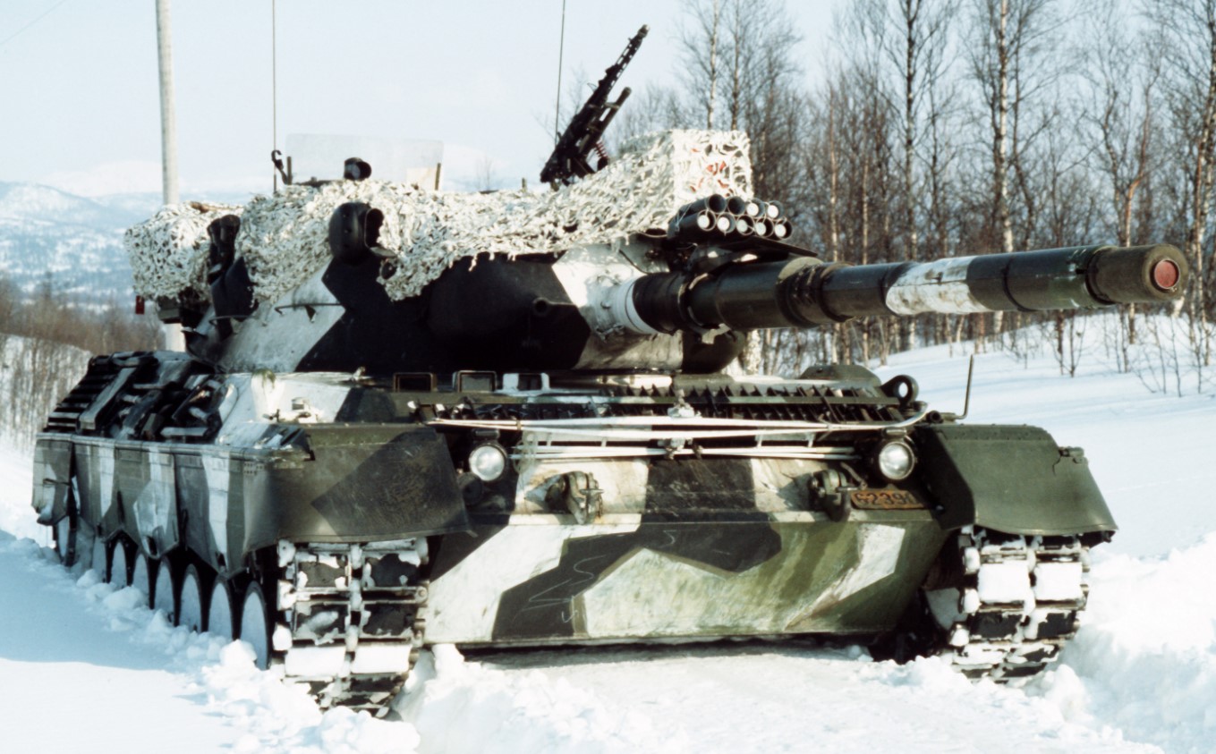 Norwegian Leopard 1 – 3-tone camouflage