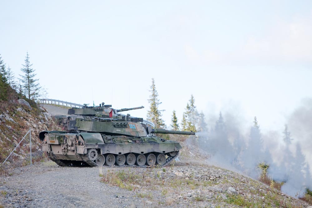Norway's armoured might, the Leopard 1