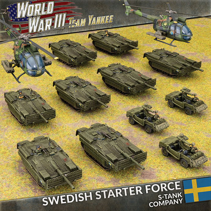 Building a Swedish Starter Force with WWIII: Nordic Forces