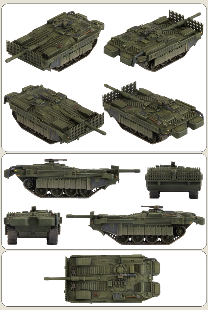 Strv 103 S-Tank Platoon (Plastic) (TSWBX01)