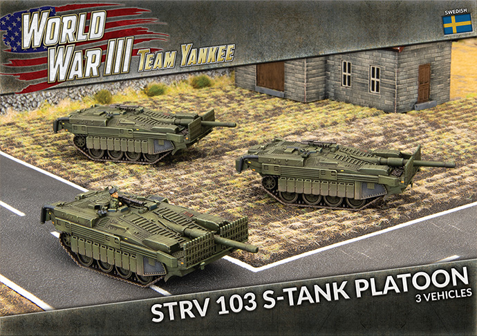 Strv 103 S-Tank Platoon (Plastic) (TSWBX01)