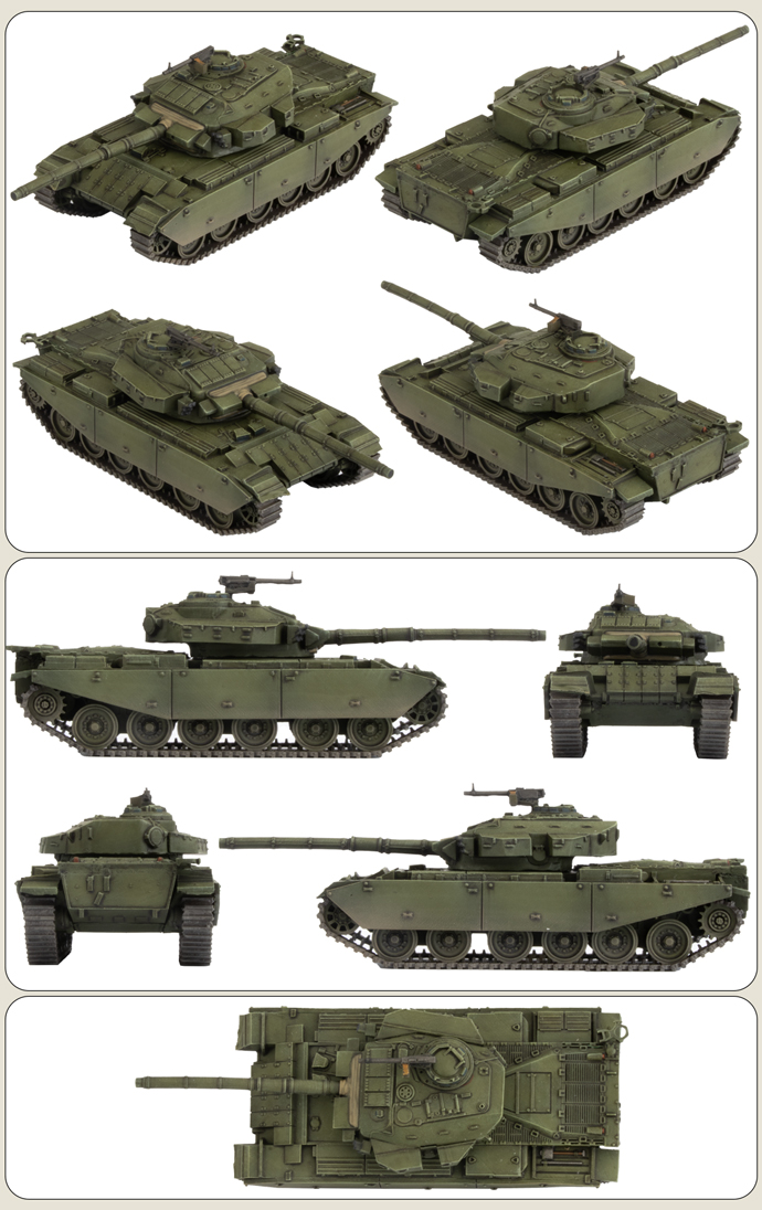 Centurion Tank Platoon (Plastic) (TSWBX02)