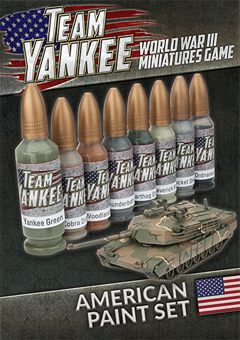 Team Yankee American Paint Set (TYP190)