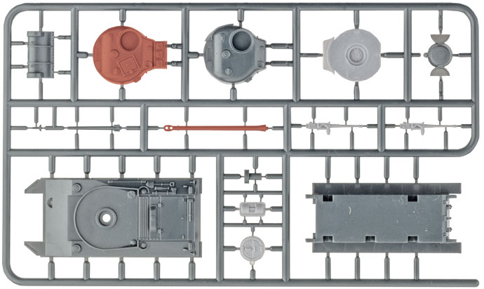 Assembling the British Sherman (75mm) or Firefly 