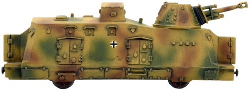 BP44 Armoured Train Artillery Car (GBX63) BP44 Armoured Train Artillery Car (GBX63)