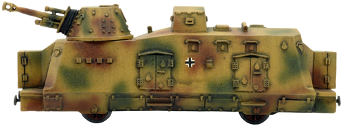 BP44 Armoured Train Artillery Car (GBX63) BP44 Armoured Train Artillery Car (GBX63)