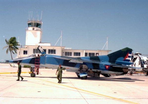 Cuban MiG-23 at Key West, Florida