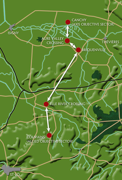 Aure Valley Campaign Map