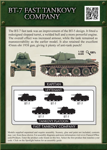 BT-7 Fast Tankovy Company (SBX20) BT-7 Fast Tankovy Company (SBX20)