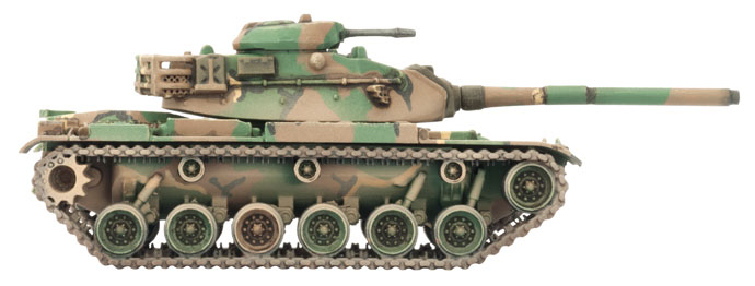 M60 Patton Tank Platoon (Plastic) (TUBX11)