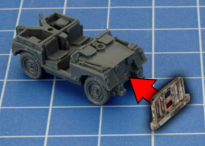 Anti-tank Land Rover Assembly (TAU121)