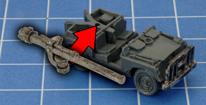 Anti-tank Land Rover Assembly (TAU121)